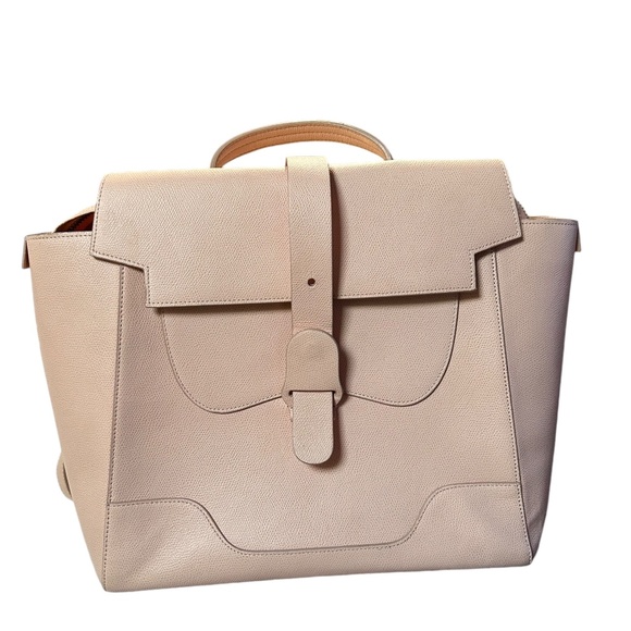 SENREVE MAESTRA Handbags - Genuine SENREVE MAESTRA blush pink leather backpack bag